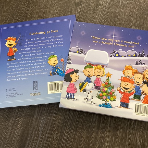 A Charlie Brown Christmas Hardcover (with protective cover) - Picture 3 of 6